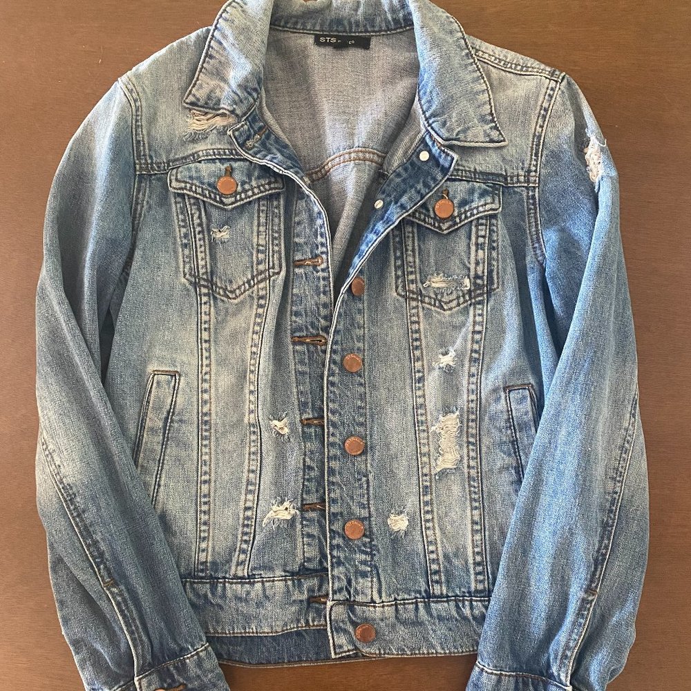 STS Blue Distressed Jean Jacket